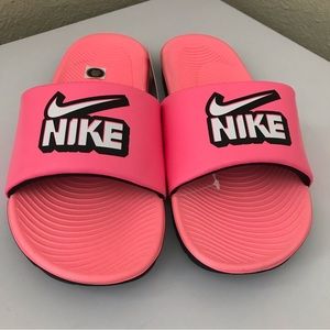 Nike Kawa Slide Girls Pink Slip-on Sandals